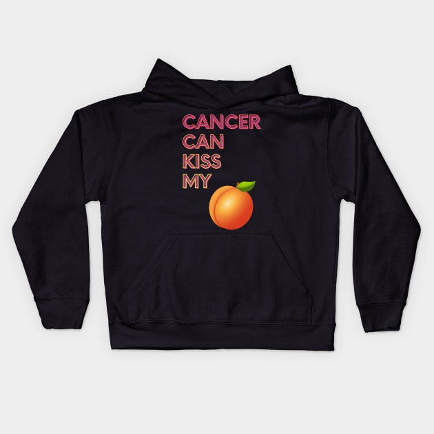 Cancer Can Kiss My... Kids Hoodie by FunkyKex